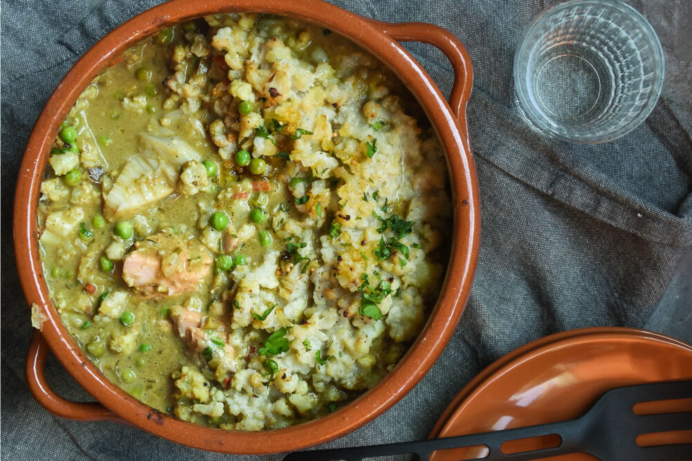 Receta De Cazuela De Pescado Estilo Indio Plato Sabroso