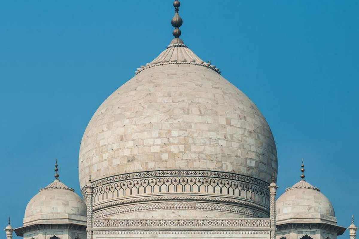 Cúpula del Taj Mahal