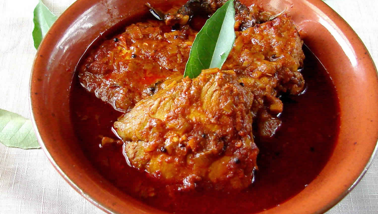 pescado al estilo kerala