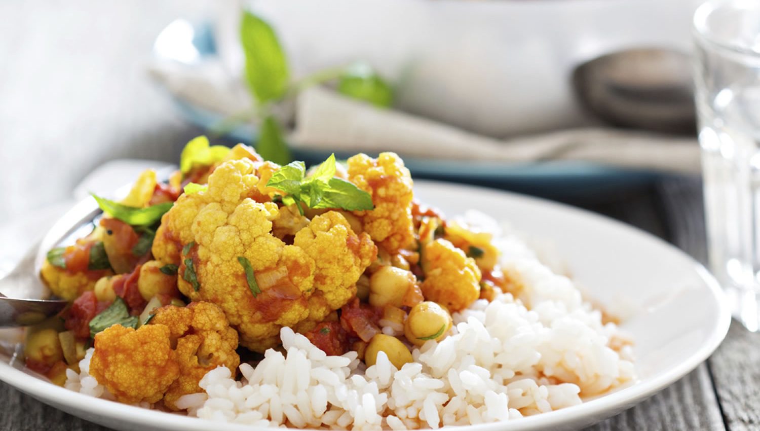 coliflor al curry