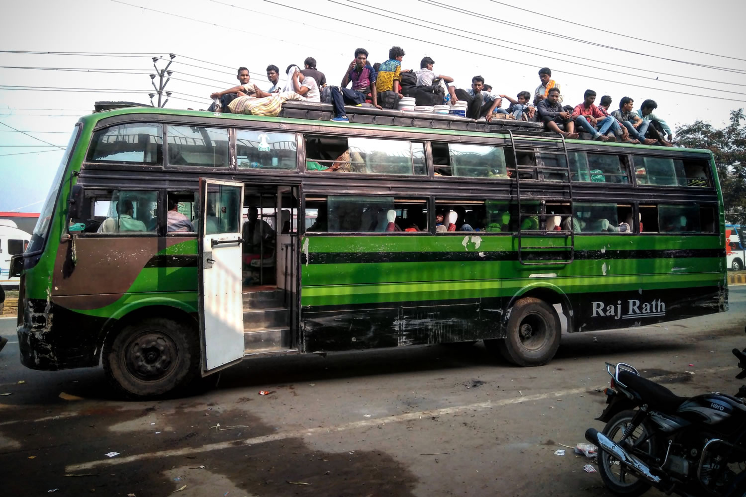 indian tourist bus