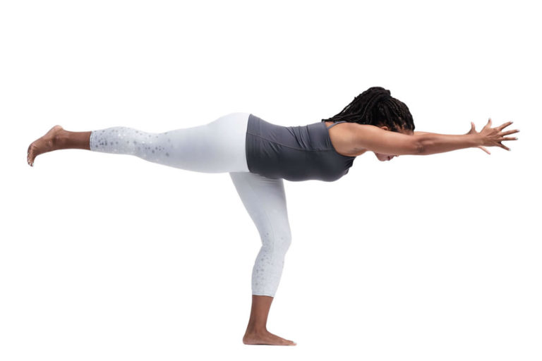 Postura del guerrero o Virabhadrasana