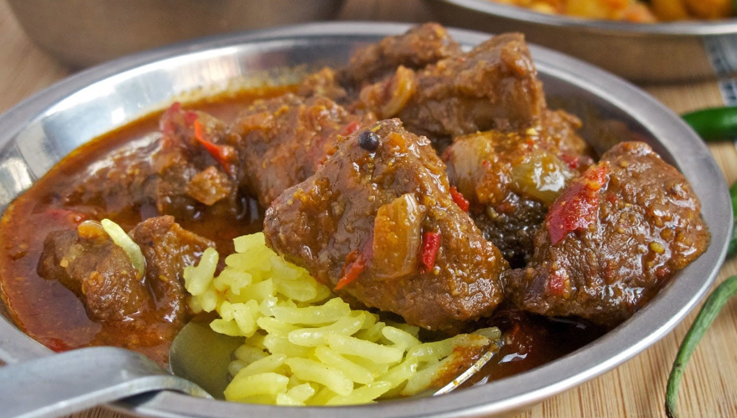 receta de cerdo al vindaloo