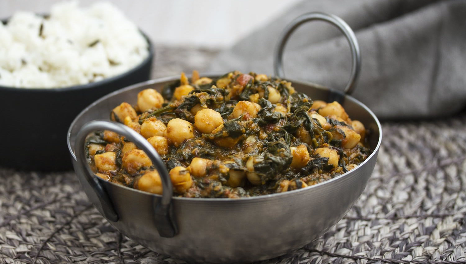 chole palak