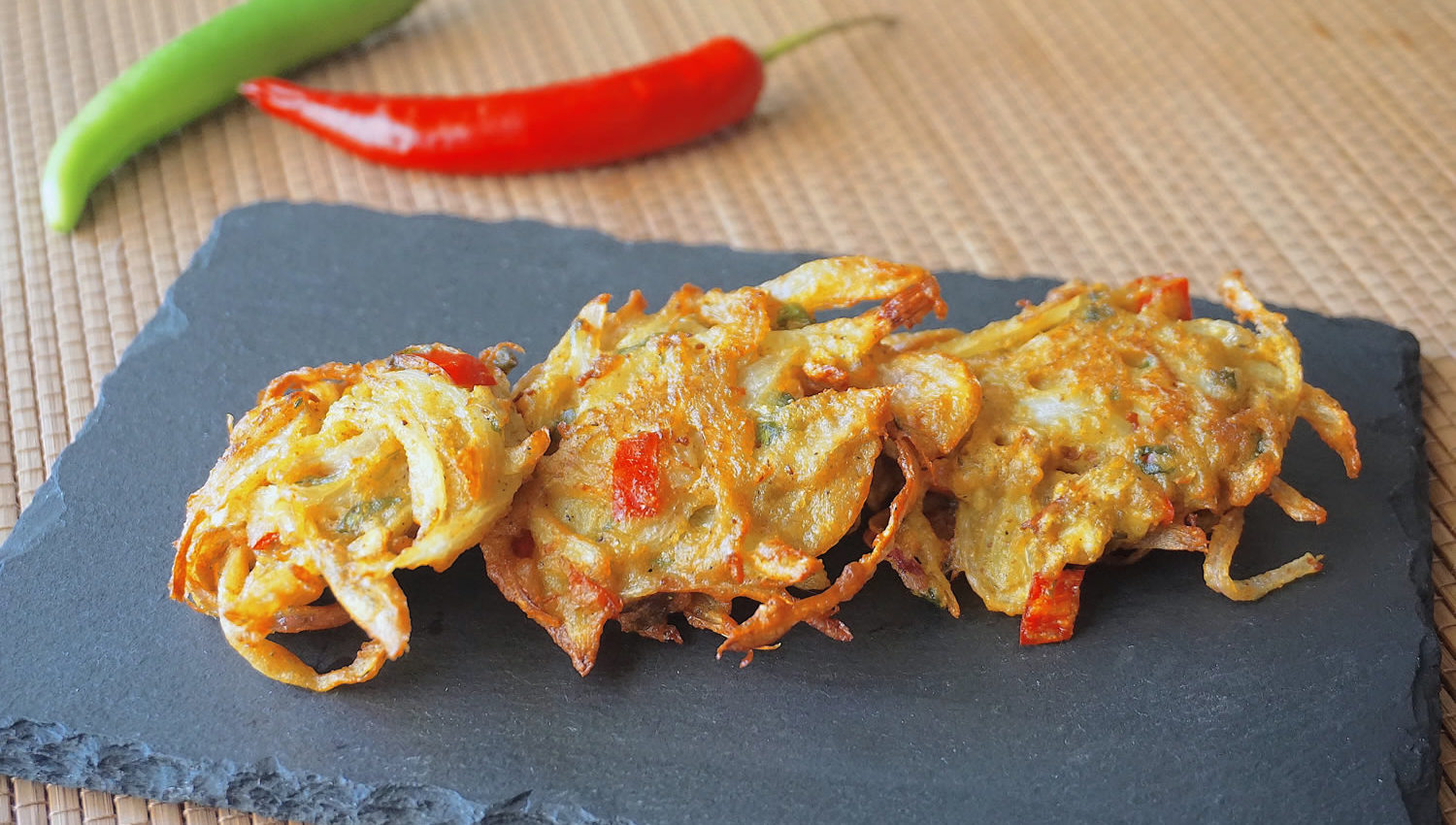 bhaji de cebolla