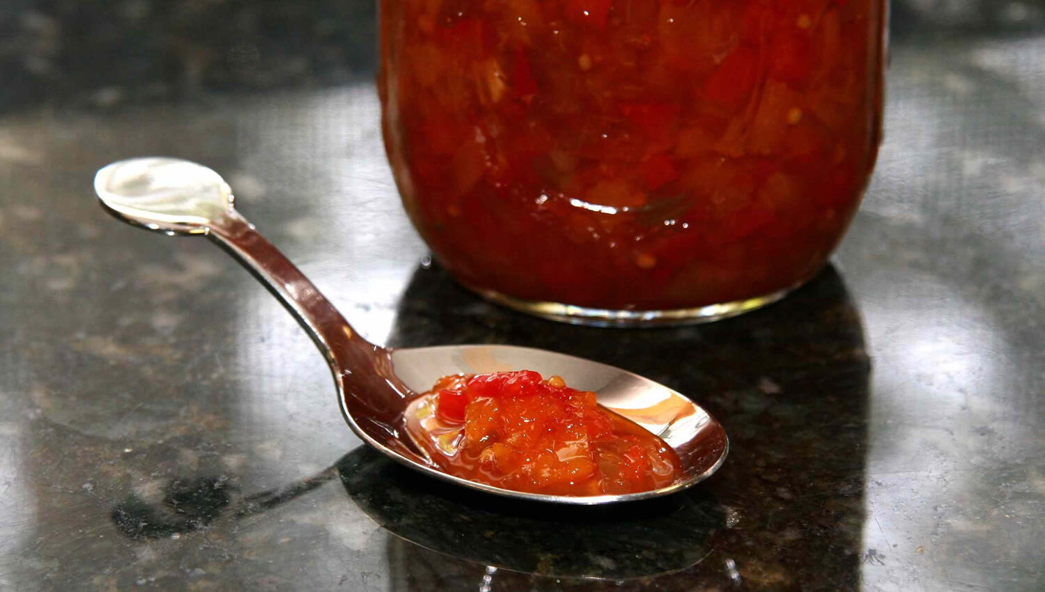 Chutney de piquillos y cebollas