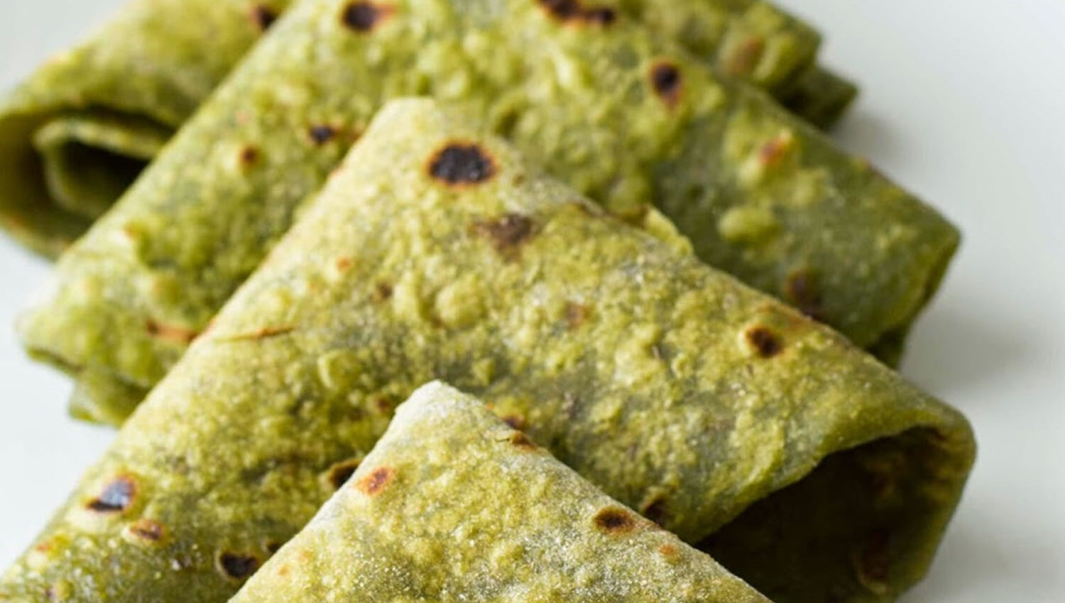 palak paratha