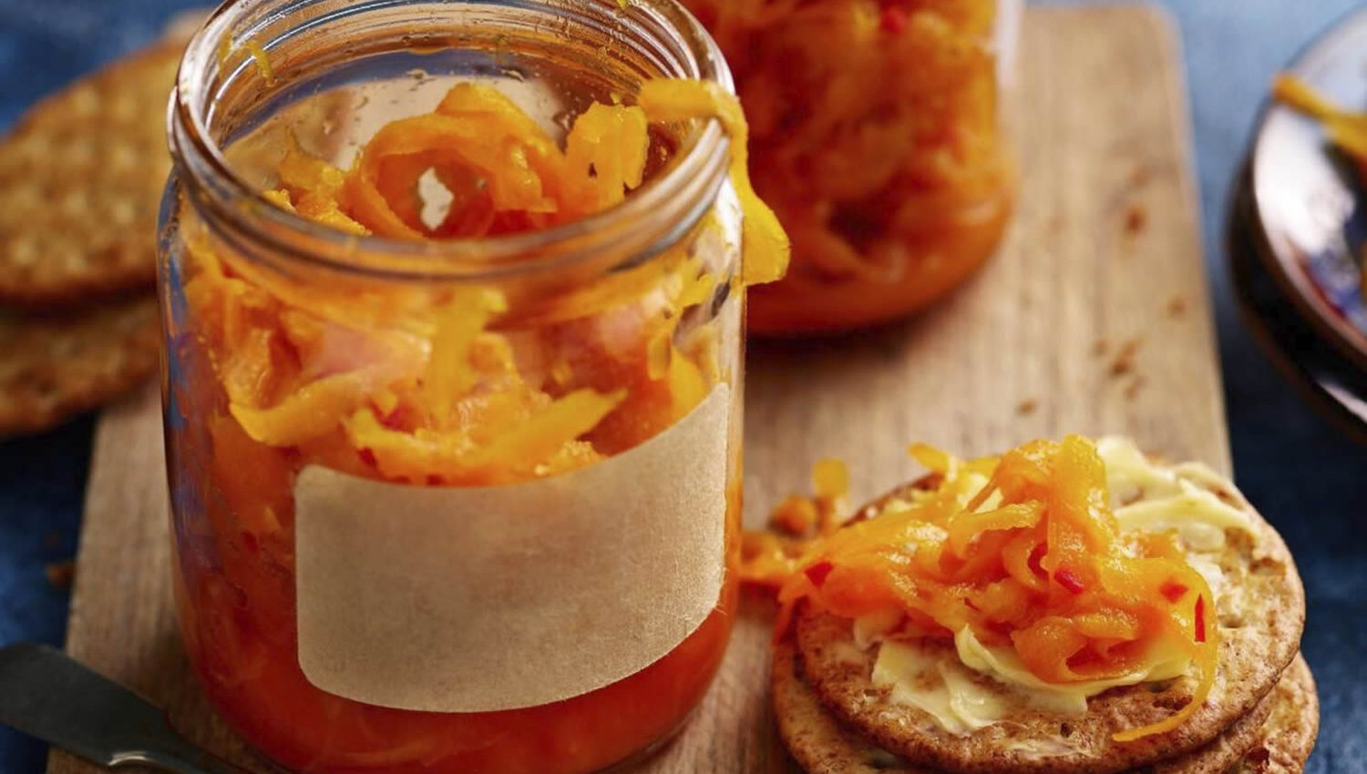 Chutney de zanahoria y mandarina
