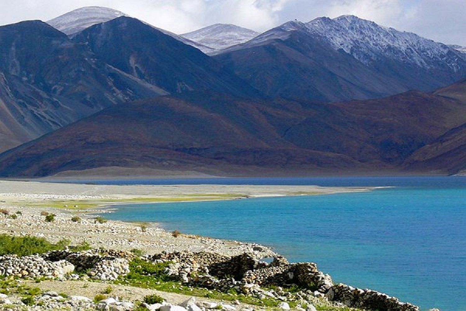 lago en la región de Ladakh