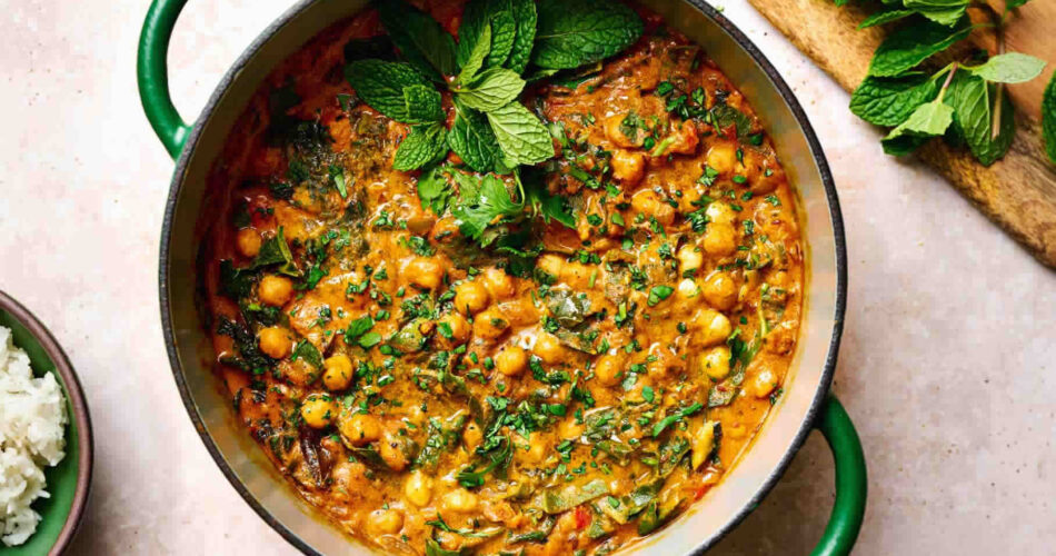 Curry de Garbanzos y Verduras