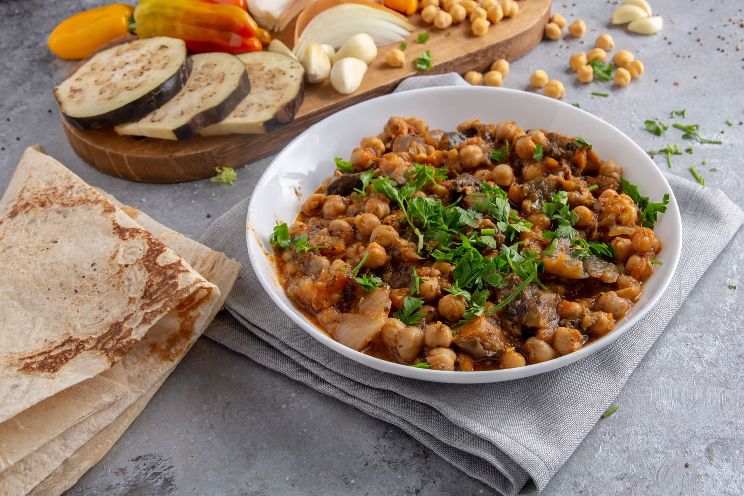 Receta de Maghmour Estofado de Berenjenas de la India