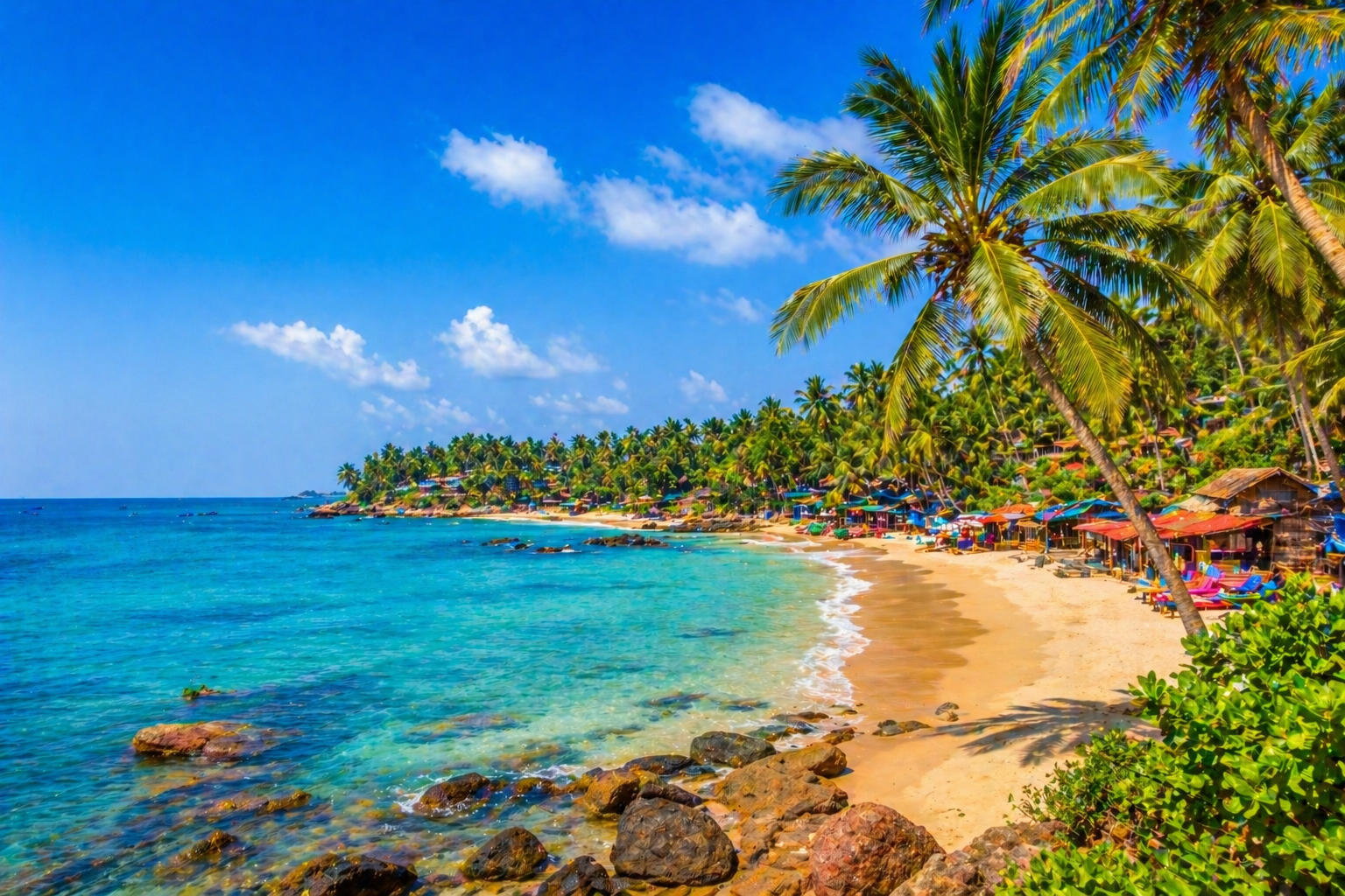 Playas paradisiacas india